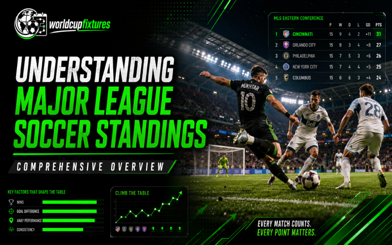 major league soccer standings